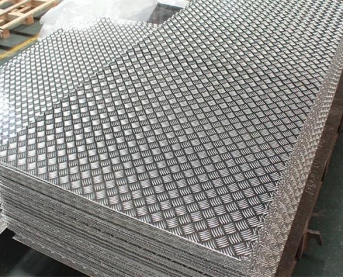 Small 5 Bar Aluminium Checker Plate